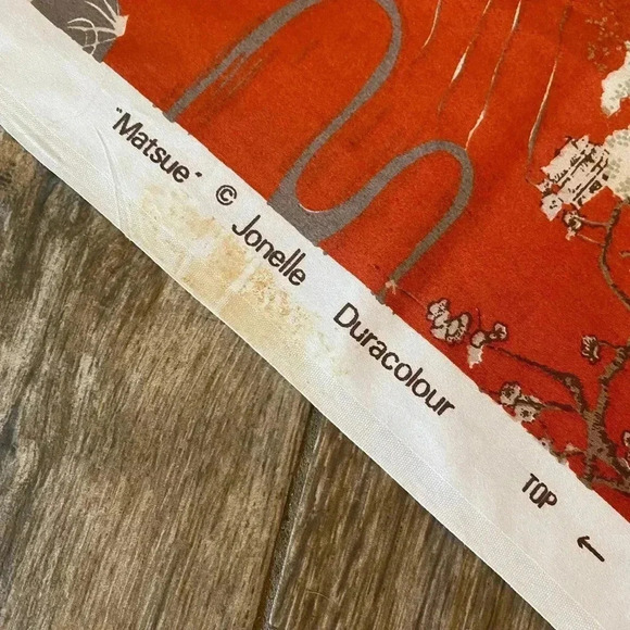 Jonelle Fabric Matsue Duracolor Chinese Cherry Blossom - Picture 4 of 7